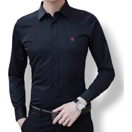 Camisa Social DDL Algodo Manga Longa Slim Fit Luxo